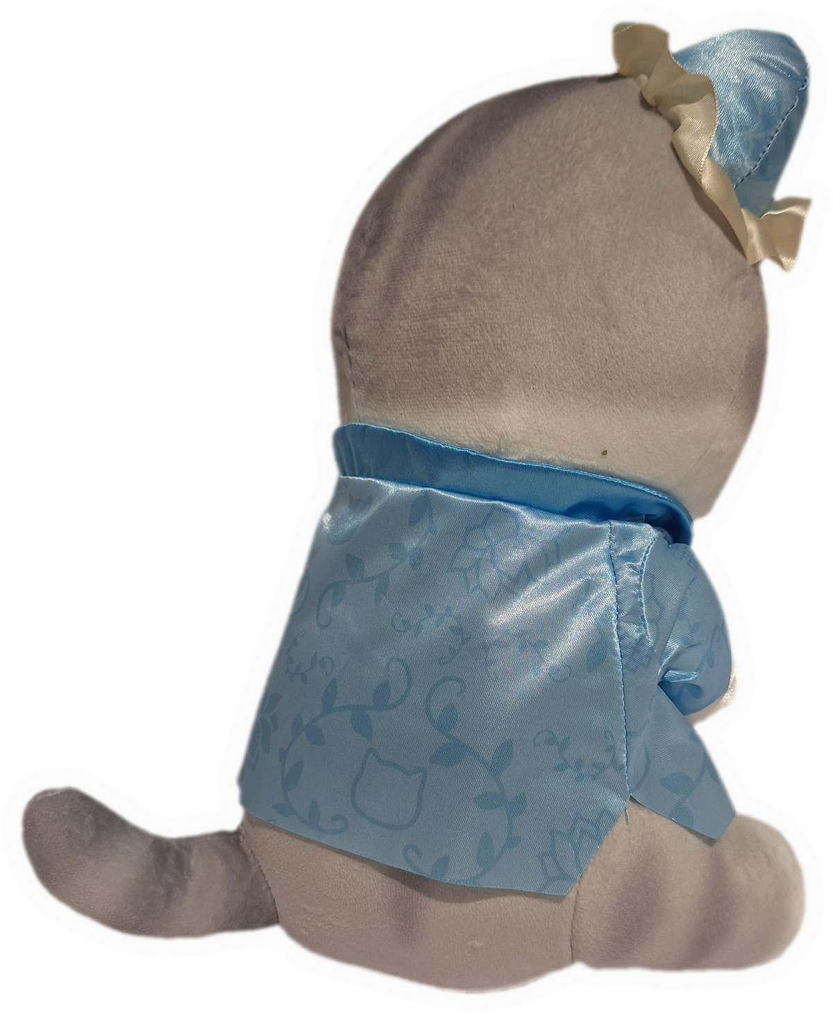 Mofusand - Chibi Nyan i traditionel kinesisk tangzhuang dragt - Bamse 25 cm