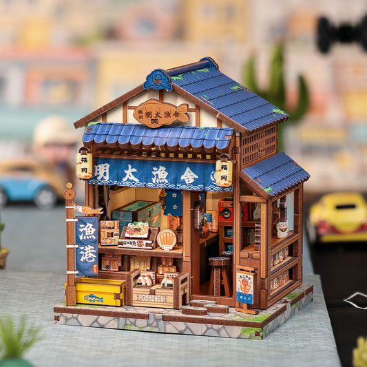 Fukuoka Mentaiko Kitchen - DIY Miniature hus