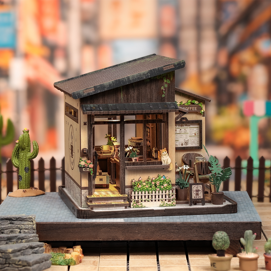 Book Nook Kissa Coffee - Miniature cafe