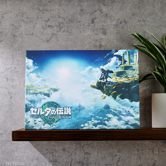 Zelda - Tears of the Kingdom cover art - Print på Canvas
