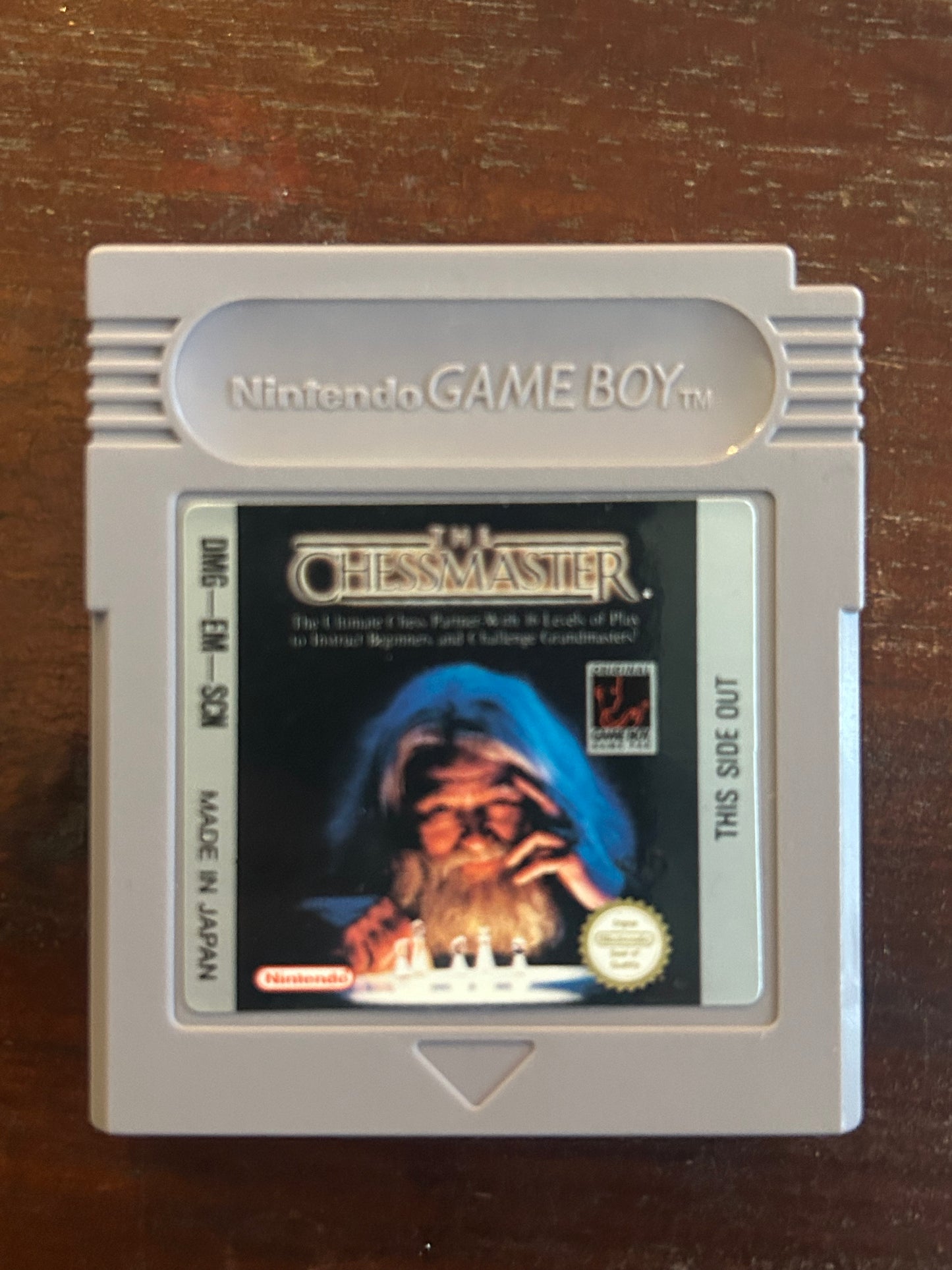 Nintendo Gameboy - The Chessmaster - Løs spil cartridge