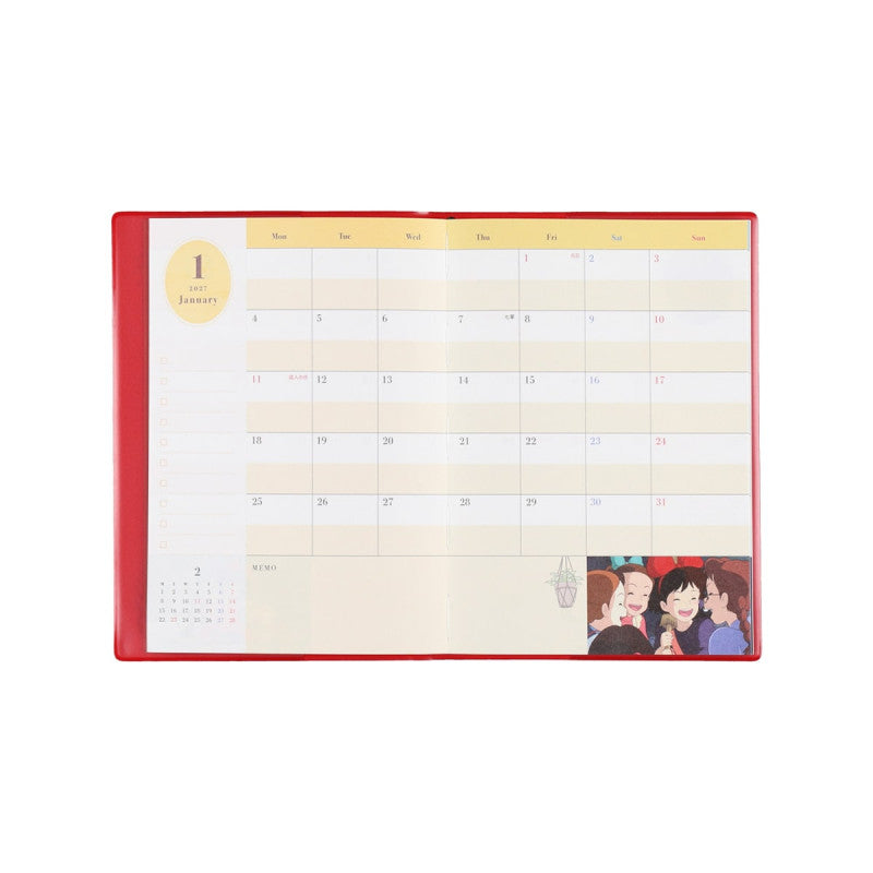 Kiki den lille Heks - Kiki i gold folie - 2027 Ugekalender