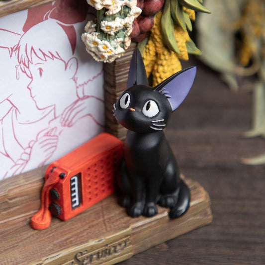 Kiki den lille Heks Hekse Hylder Diorama billed ramme