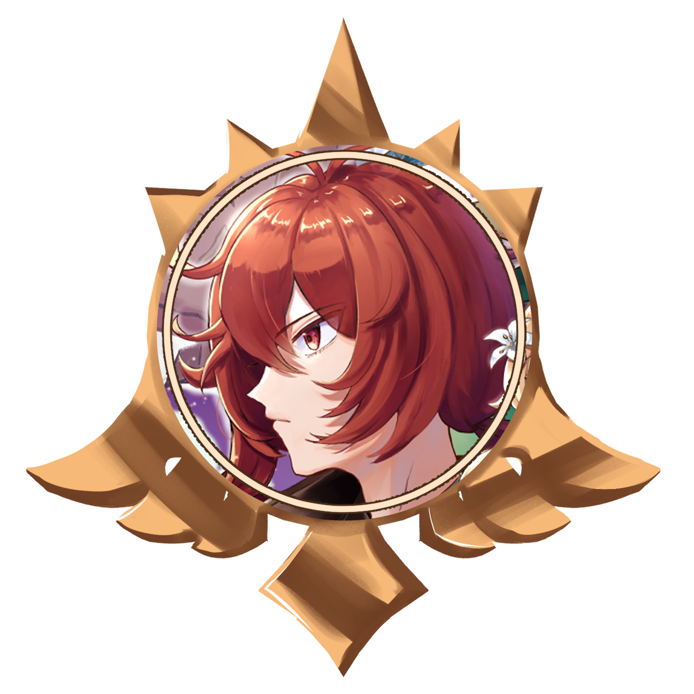 Genshin Impact - Diluc: Doujin af YuLi - Nøglering