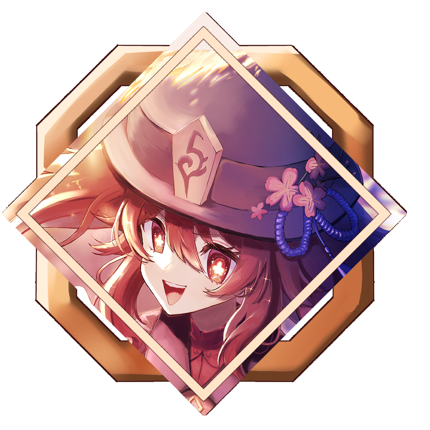 Genshin Impact - Hu Tao: Doujin af YuLi - Nøglering