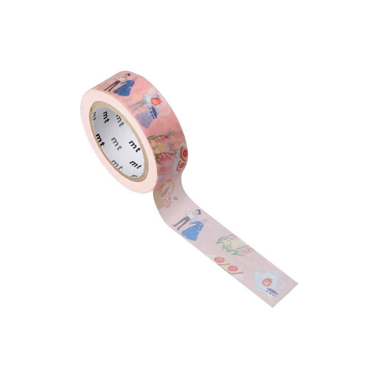 Det Levende Slot - Break Time Flowers - Washi Tape