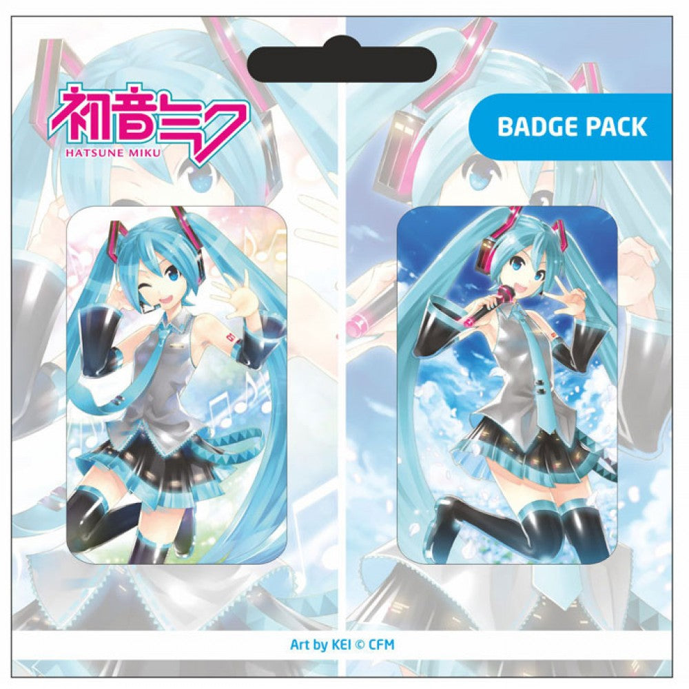 Vocaloid - Hatsune Miku: Kei ver. - Badge Sæt
