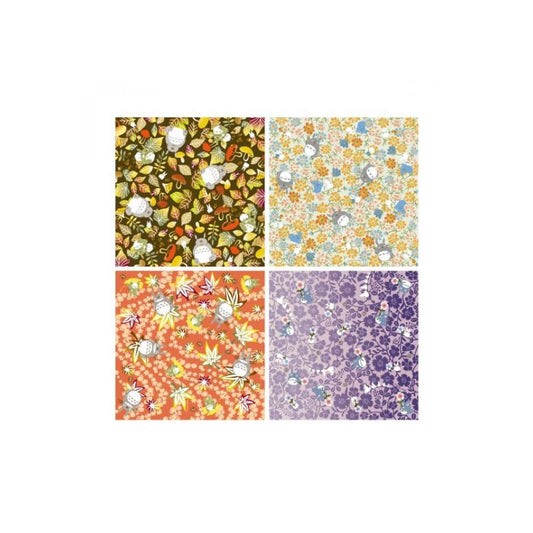 Totoro - Efterår - Chiyogami Papir