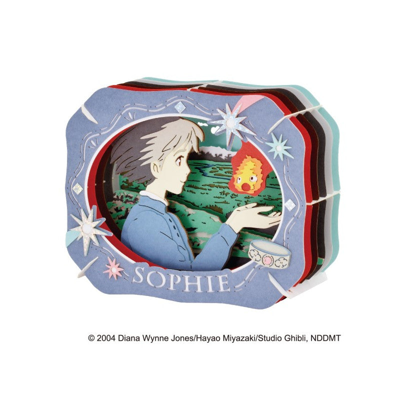 Det levende slot - Sophie & Calcifer - Paper Theater Display