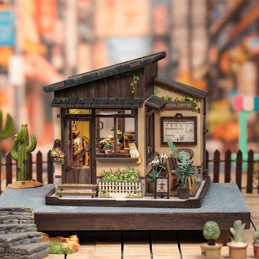 Book Nook Kissa Coffee - Miniature cafe