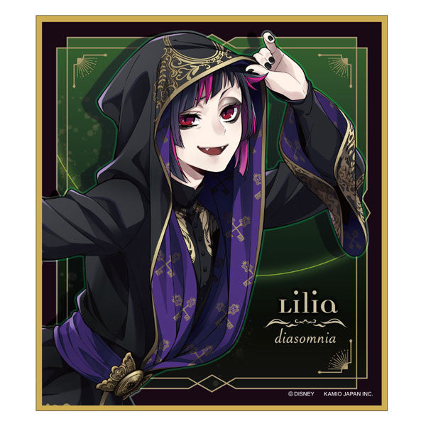 Disney Twisted Wonderland - Lilia Vanrouge mini Shikishi print