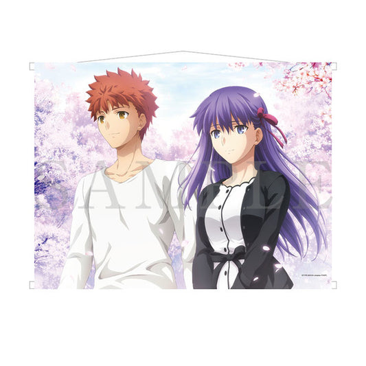 Fate/stay Night - Emiya Shirou & Matou Sakura: Heaven's Feel ~ III. spring song ver. - Wallscroll