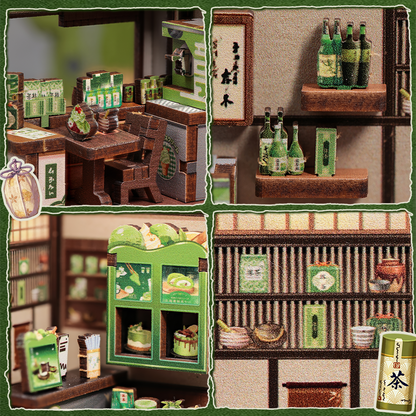 Kyoto Matcha Cottage - DIY Miniature hus
