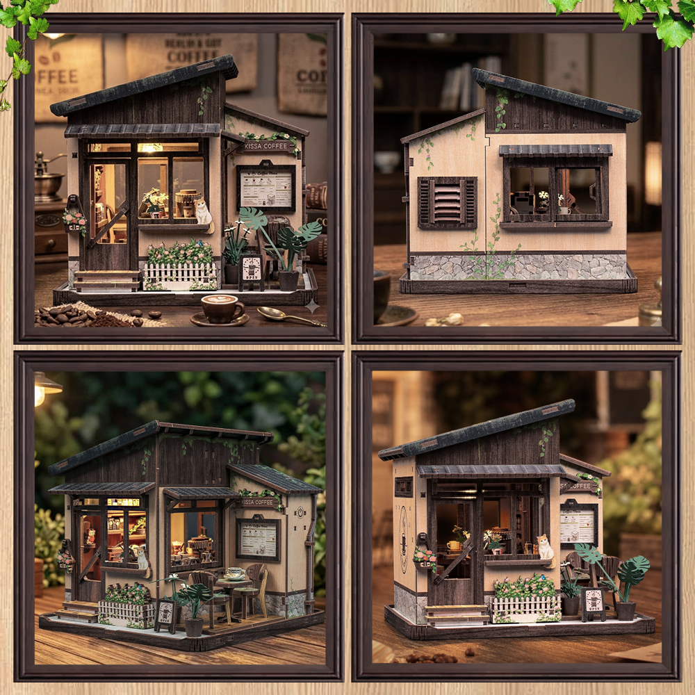 Book Nook Kissa Coffee - Miniature cafe