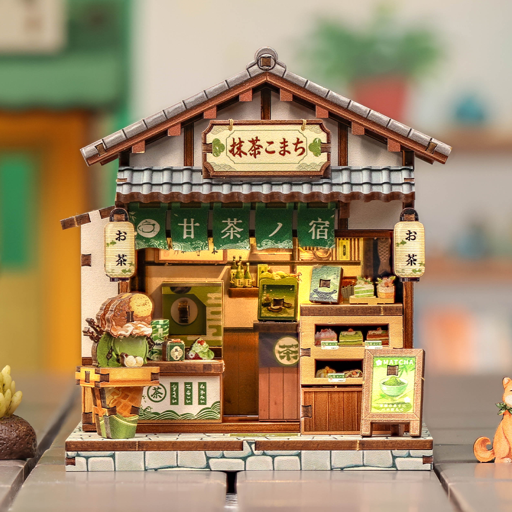 Kyoto Matcha Cottage - DIY Miniature hus