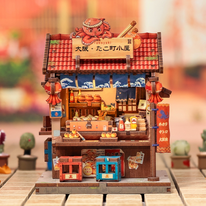 Osaka Takoyaki - DIY Miniature hus