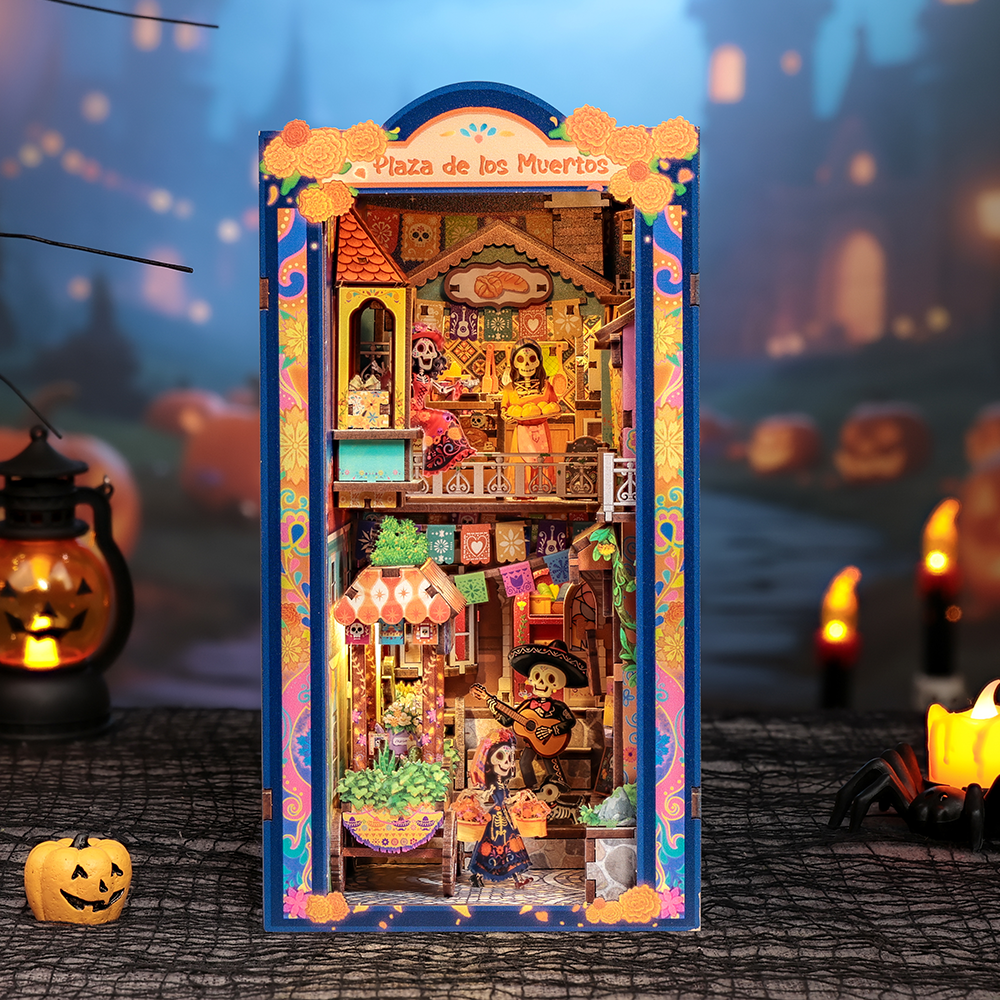 Book Nook Plaza de los Muertos - Et glimt ind i minderne