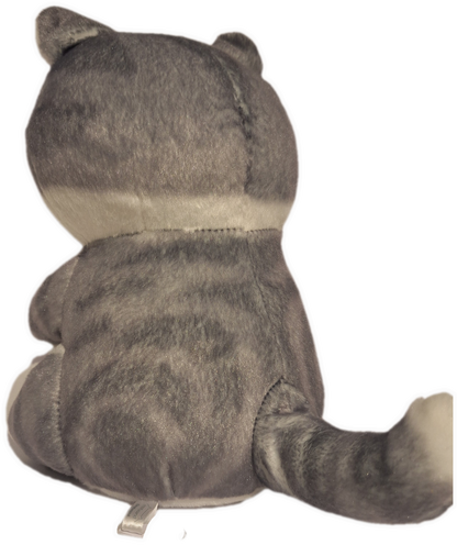 Mofusand - Chibi Nyan med Onigiri - Bamse 25 cm