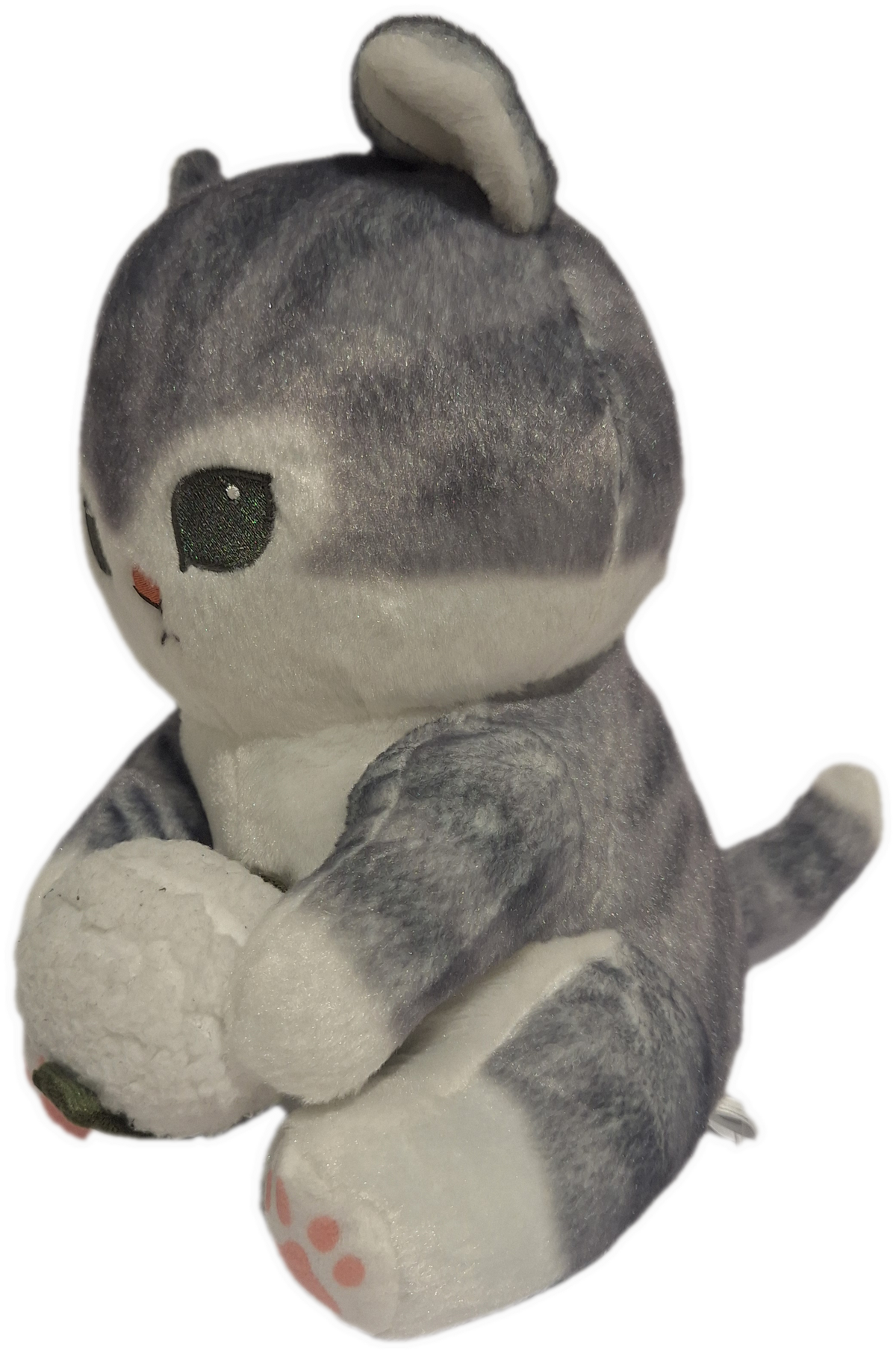 Mofusand - Chibi Nyan med Onigiri - Bamse 25 cm