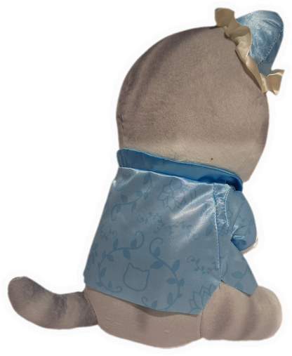 Mofusand - Chibi Nyan i traditionel kinesisk tangzhuang dragt - Bamse 25 cm