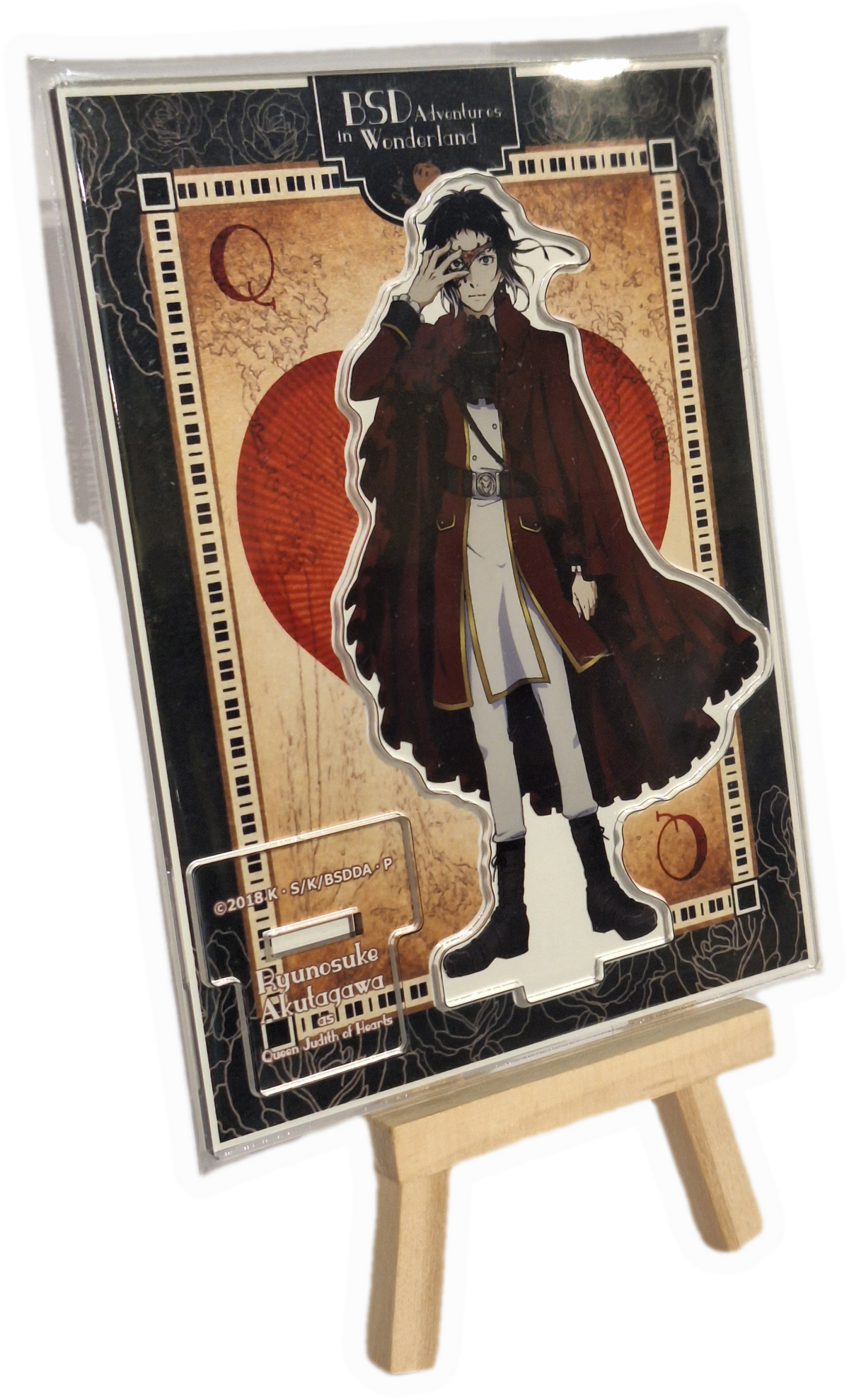 Bungo Stray Dogs - Akutagawa Ryuunosuke acryl stand figur in wonderland version