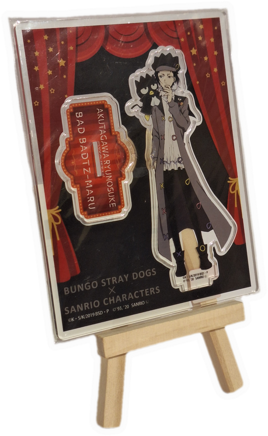 Bungo Stray Dogs x Sanrio – Akutagawa Ryuunosuke & Badtz-Maru – acrylstand