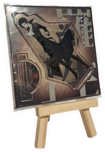 Bungo Stray Dogs - Akutagawa Ryuunosuke acryl stand figur og vedhæng manga version