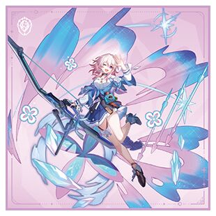 Honkai: Star Rail - March 7.th - Håndklæde