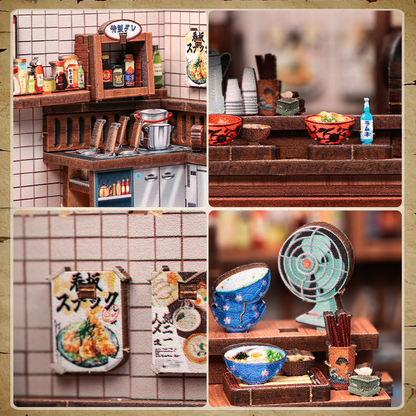 Kagawa Udon House - DIY Miniature hus