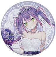 Hololive - Tokoyami Towa: Wedding Style Kuji ver. - Badge Sæt