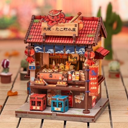 Osaka Takoyaki - DIY Miniature hus