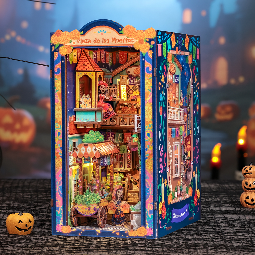 Book Nook Plaza de los Muertos - Et glimt ind i minderne
