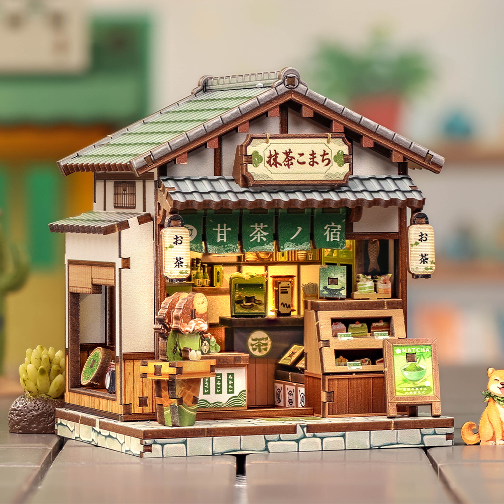 Kyoto Matcha Cottage - DIY Miniature hus