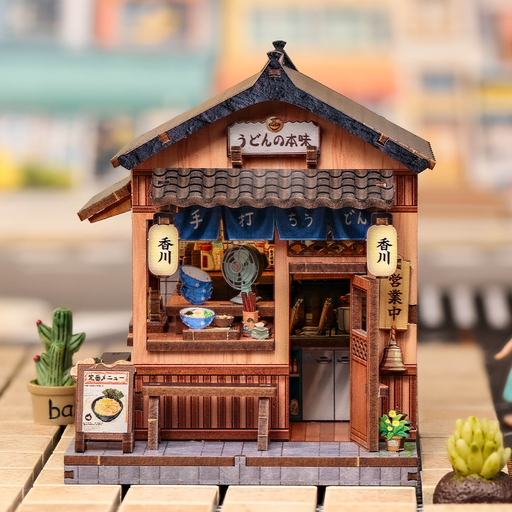 Kagawa Udon House - DIY Miniature hus