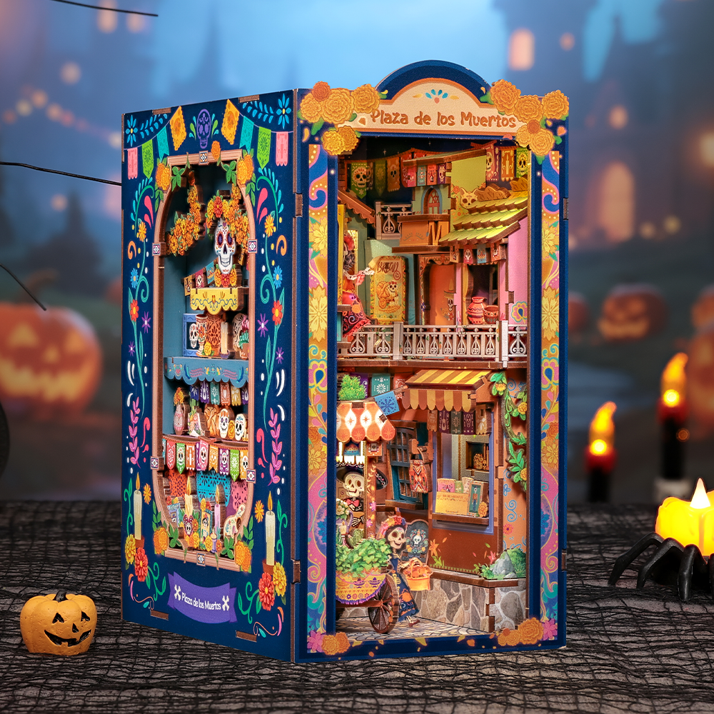 Book Nook Plaza de los Muertos - Et glimt ind i minderne