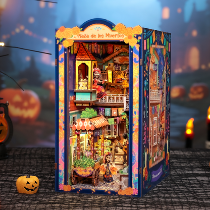 Book Nook Plaza de los Muertos - Et glimt ind i minderne