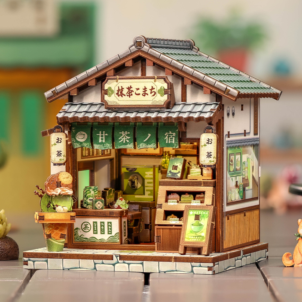 Kyoto Matcha Cottage - DIY Miniature hus