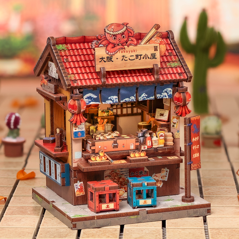 Osaka Takoyaki - DIY Miniature hus