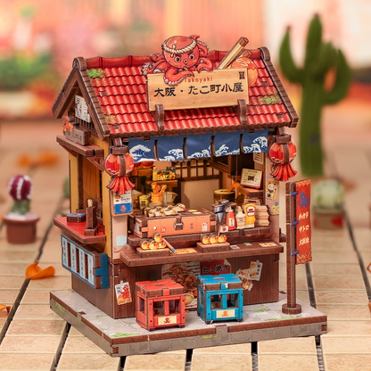 Osaka Takoyaki - DIY Miniature hus
