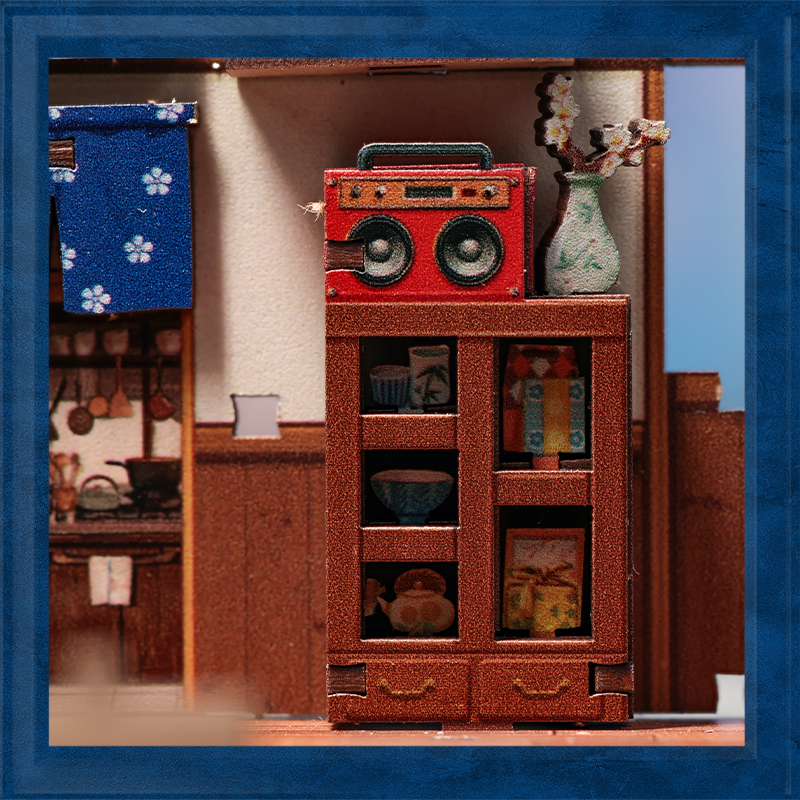 Fukuoka Mentaiko Kitchen - DIY Miniature hus
