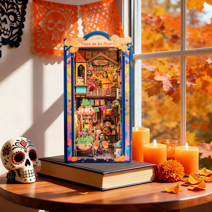 Book Nook Plaza de los Muertos - Et glimt ind i minderne