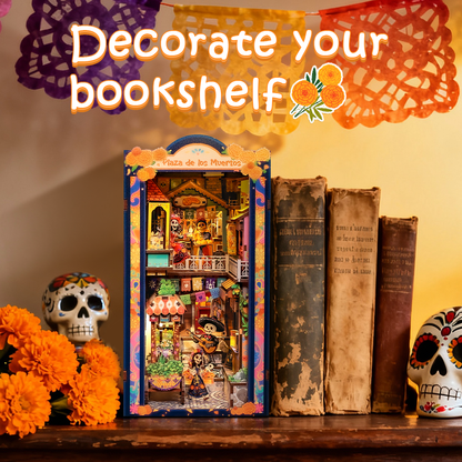 Book Nook Plaza de los Muertos - Et glimt ind i minderne