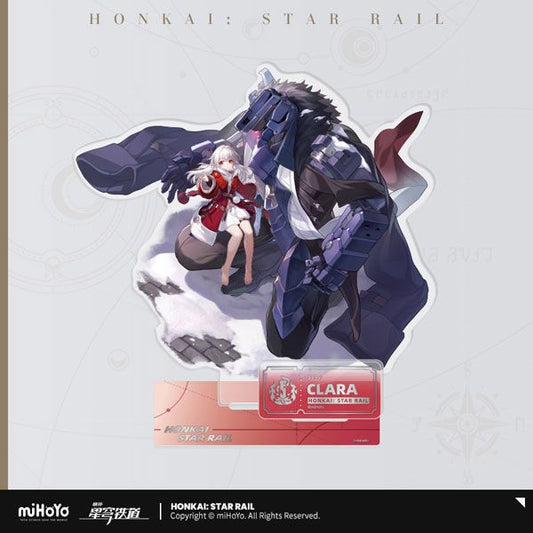 Honkai: Star Rail - Clara & Svarog - Acryl Stand Figur