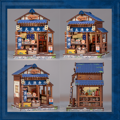Fukuoka Mentaiko Kitchen - DIY Miniature hus