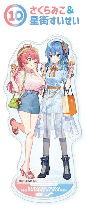Hololive - Sakura Miko & Hoshimachi Suisei: Hololife Repeat! Kuji ver. - Acryl Stand Figur