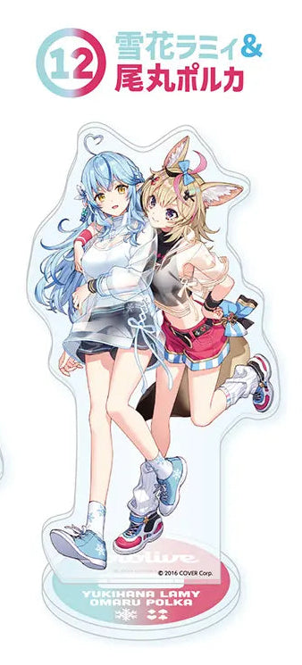 Hololive - Yukihana Lamy & Omaru Polka: Hololife Repeat! Kuji ver. - Acryl Stand Figur