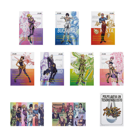 Jojo's Bizarre Adventure: Golden Wind - Golden Wind: Ichiban Kuji Prize ver. - Clear Poster