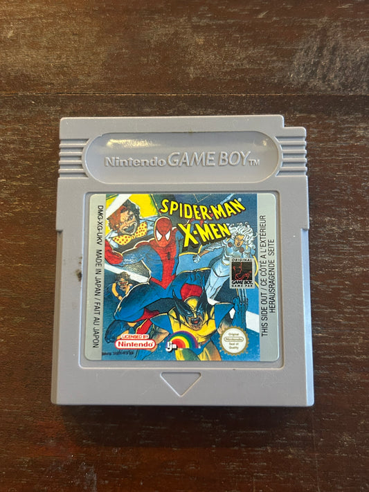 Nintendo Gameboy - Spider-Man/X-Men: Arcade’s Revenge - Løs spil cartridge