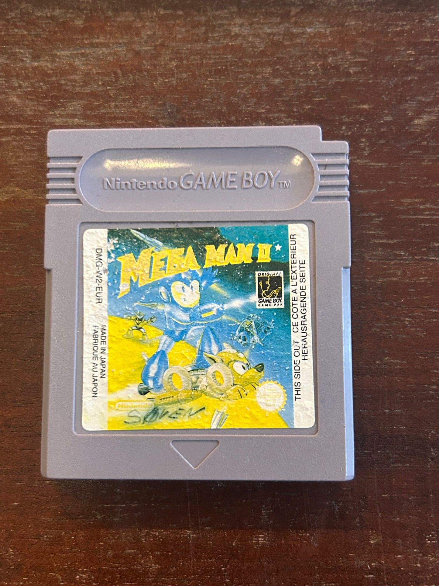 Nintendo Gameboy - Mega Man II - Løs spil cartridge