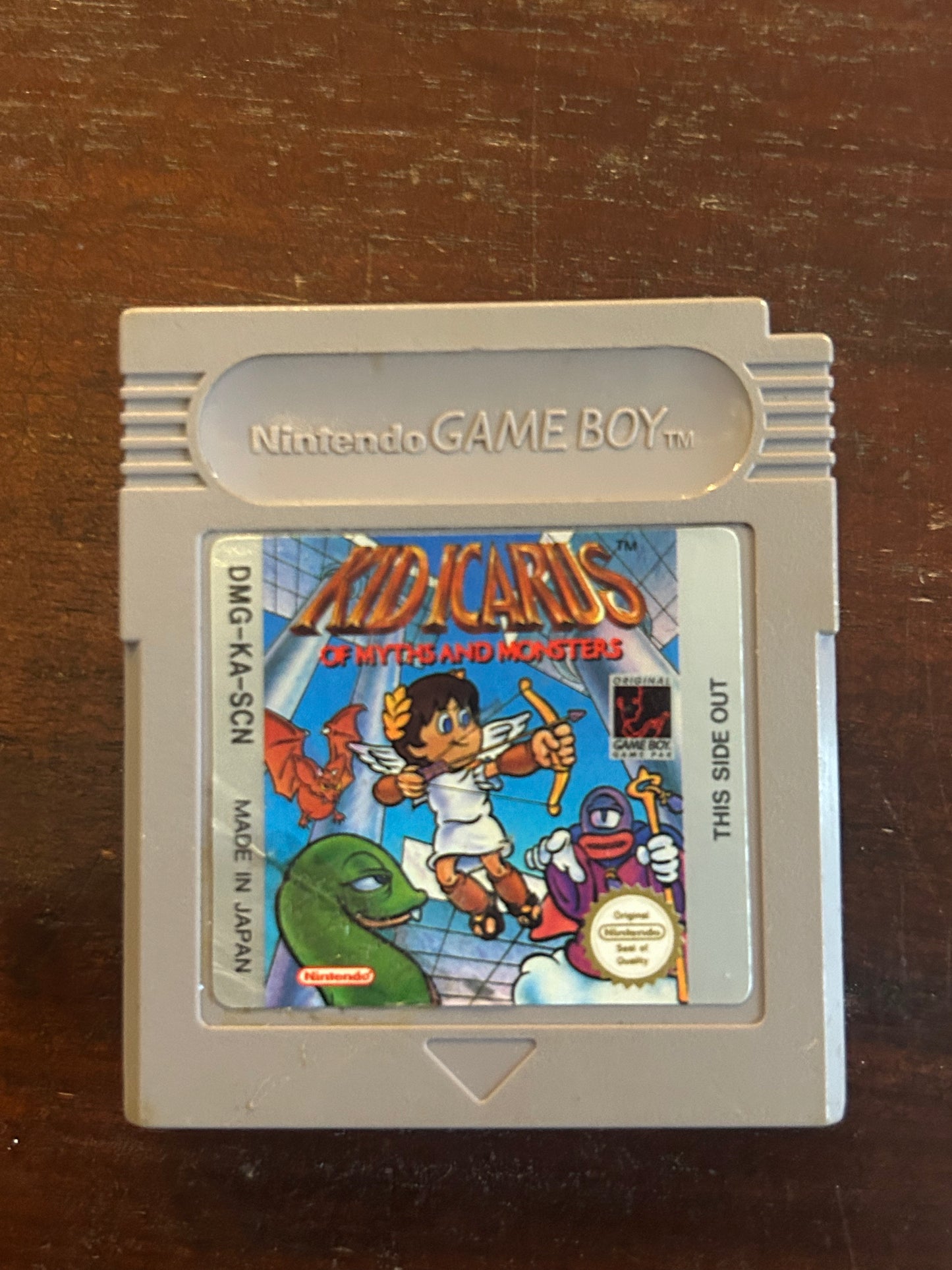 Nintendo Gameboy - Kid Icarus: Of Myths and Monsters - Løs spil cartridge